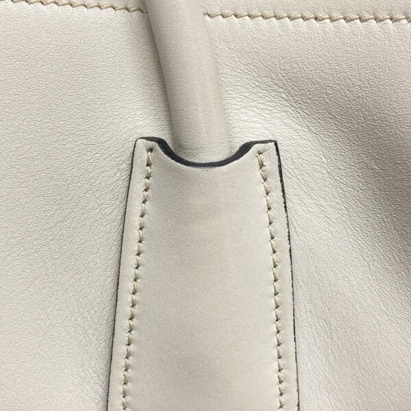 36904969 15 Prada Tote Bag Leather White