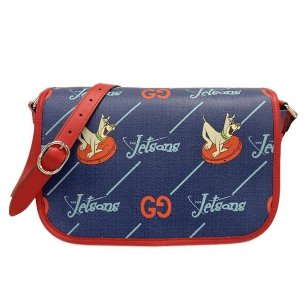 36904979 1 Gucci Messenger Bag Jetsons Collaboration Navy Blue Multi