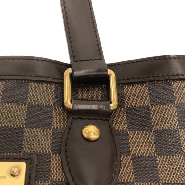 37123266 10 Louis Vuitton Hampstead PM Handbag Damier Canvas Ebene