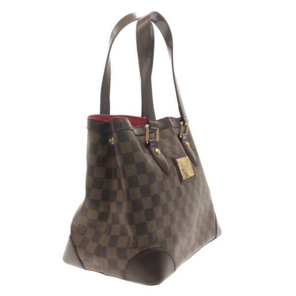 37123266 2 Louis Vuitton Hampstead PM Handbag Damier Canvas Ebene