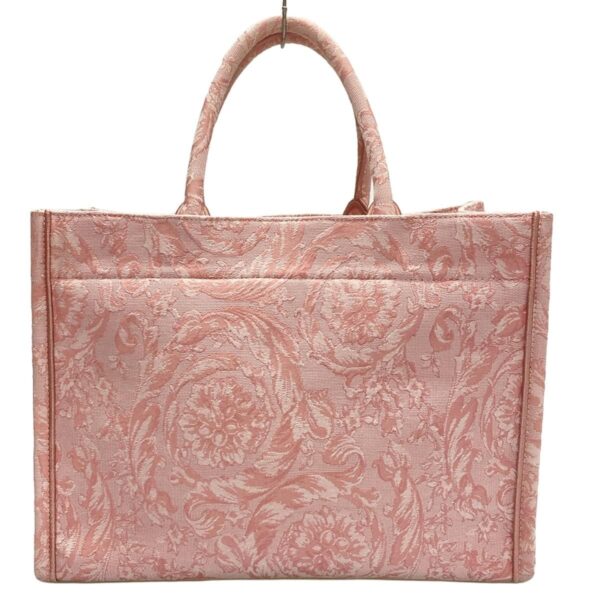 37174537 3 Versace Medium Barocco Athena Tote Bag Pink