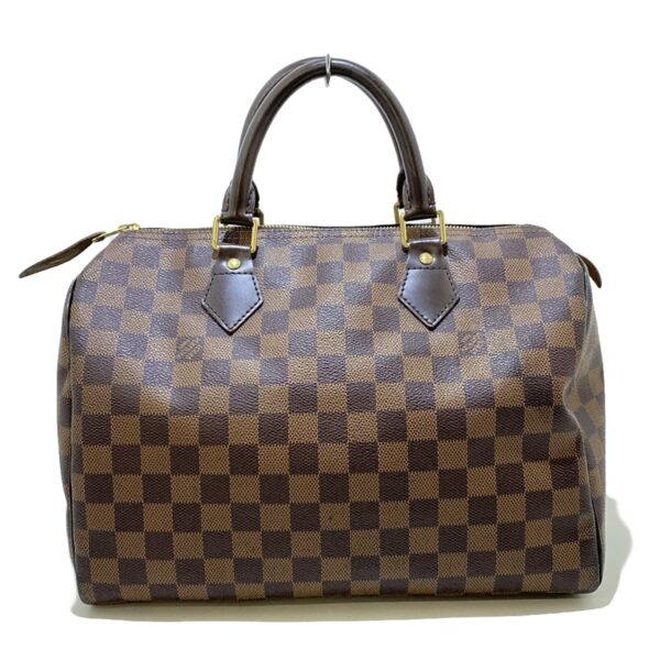 37179223 3 Louis Vuitton Speedy 30 Handbag Damier Ebene