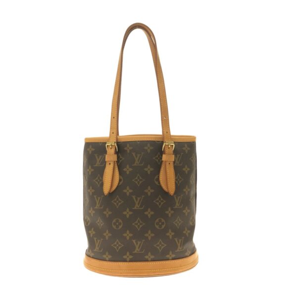 37201141 1 Louis Vuitton Petit Baguette Shoulder Bag Monogram Canvas