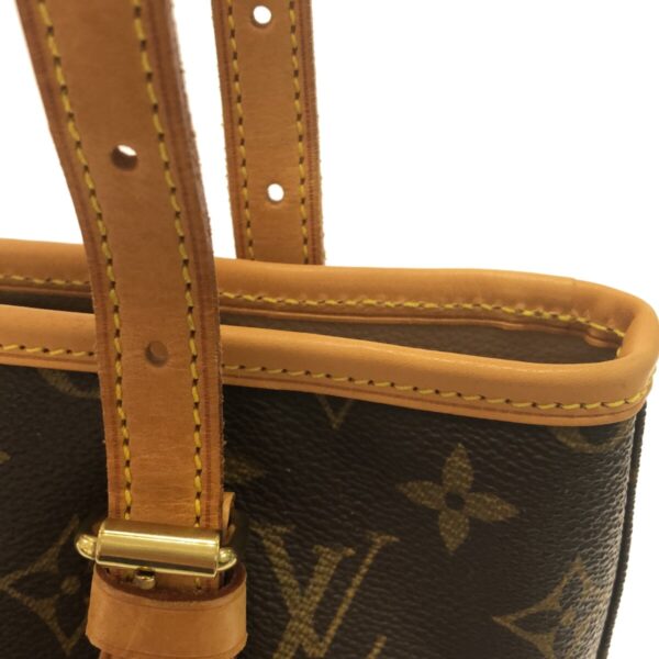 37201141 11 Louis Vuitton Petit Baguette Shoulder Bag Monogram Canvas