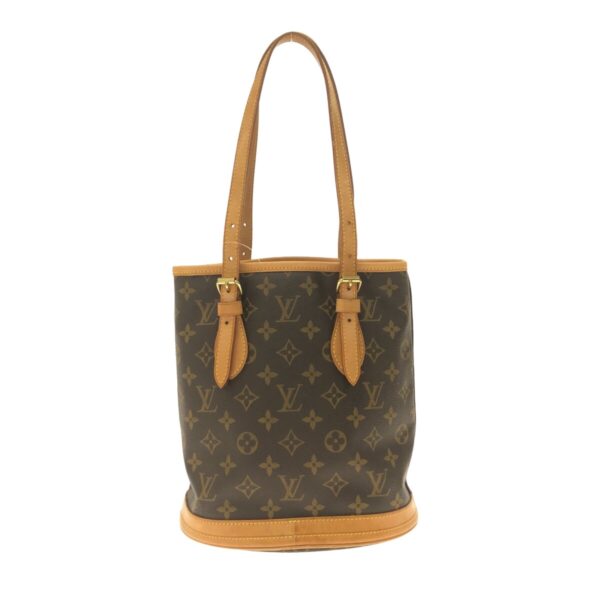 37201141 3 Louis Vuitton Petit Baguette Shoulder Bag Monogram Canvas