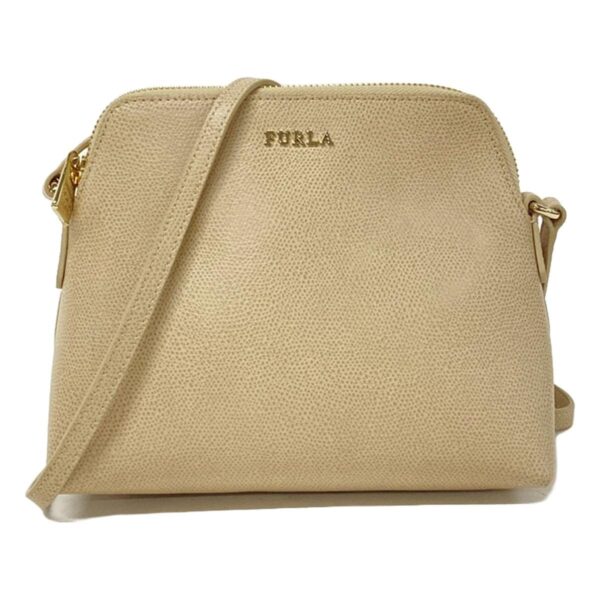 37215274 1 Furla Shoulder Bag Leather Beige