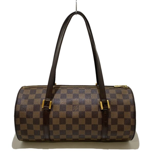 37220663 3 Louis Vuitton Papillon 30 Handbag Damier Ebene