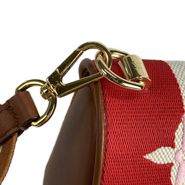 37221507 15 Louis Vuitton Twist PM Shoulder Bag Leather Red Pink White Brown