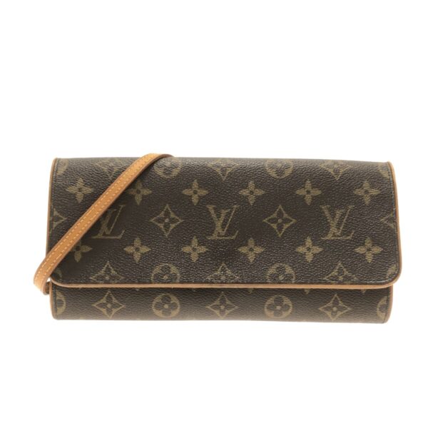 37319060 1 Louis Vuitton Pochette Twin GM Shoulder Bag Monogram Canvas