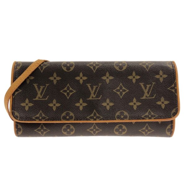 37319173 1 Louis Vuitton Pochette Twin GM Shoulder Bag Monogram Canvas