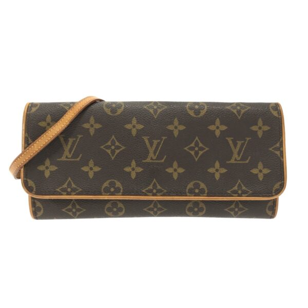 37319174 1 Louis Vuitton Pochette Twin GM Shoulder Bag Monogram Canvas