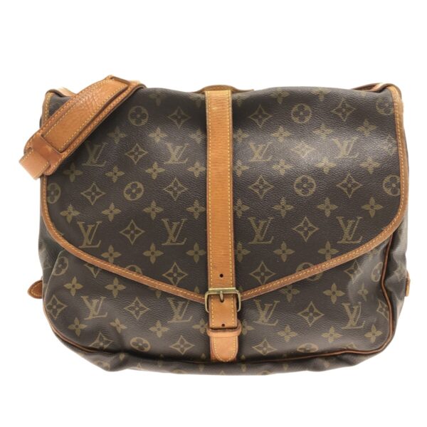 37319198 1 Louis Vuitton Saumur 35 Shoulder Bag Monogram Canvas