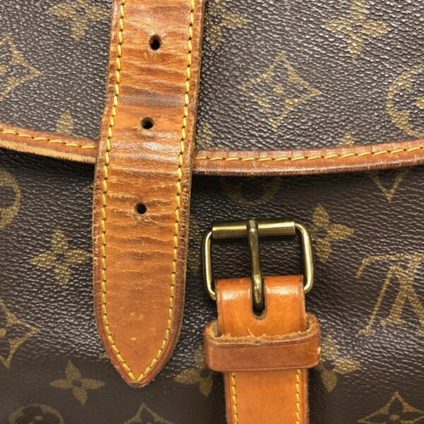 37319199 11 Louis Vuitton Saumur 35 Shoulder Bag Monogram Canvas