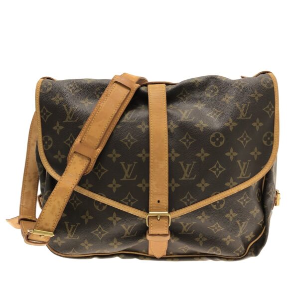 37319218 1 Louis Vuitton Saumur 35 Shoulder Bag Monogram Canvas