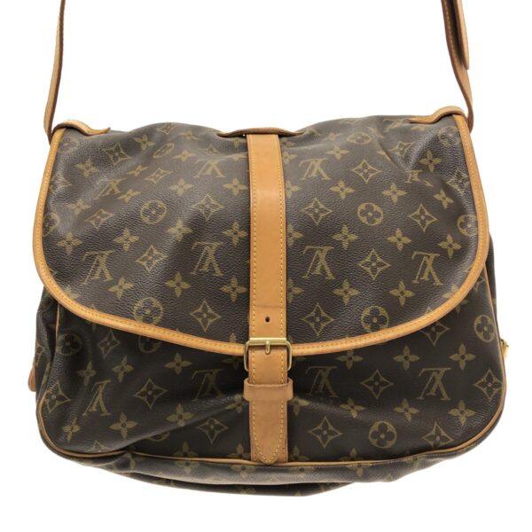 37319218 3 Louis Vuitton Saumur 35 Shoulder Bag Monogram Canvas