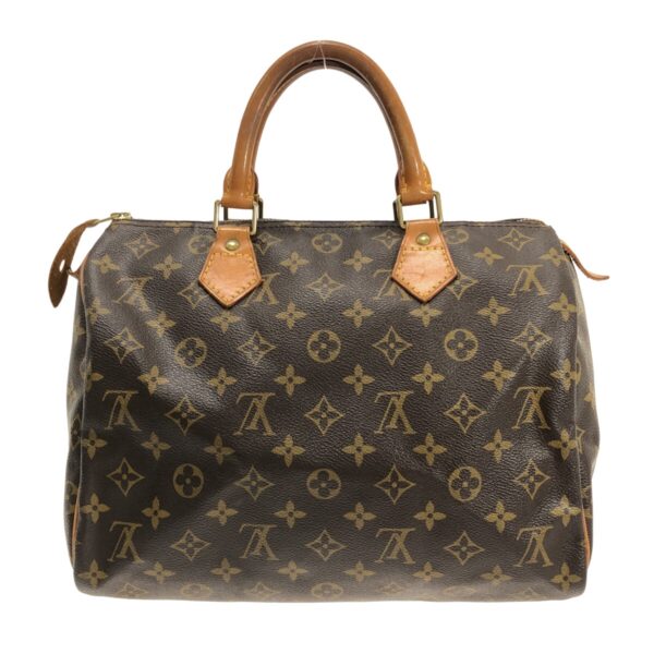 37319252 3 Louis Vuitton Speedy 30 Handbag Monogram Canvas