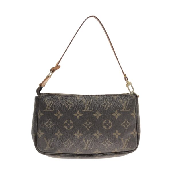 37319468 3 Louis Vuitton Pochette Accessoire Handbag Monogram Canvas