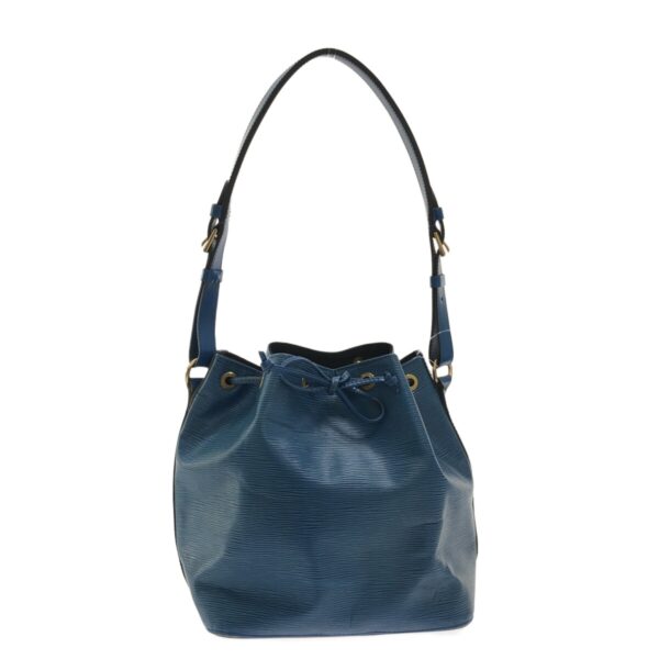 37319493 1 Louis Vuitton Petit Noe Shoulder Bag Toledo Blue Leather