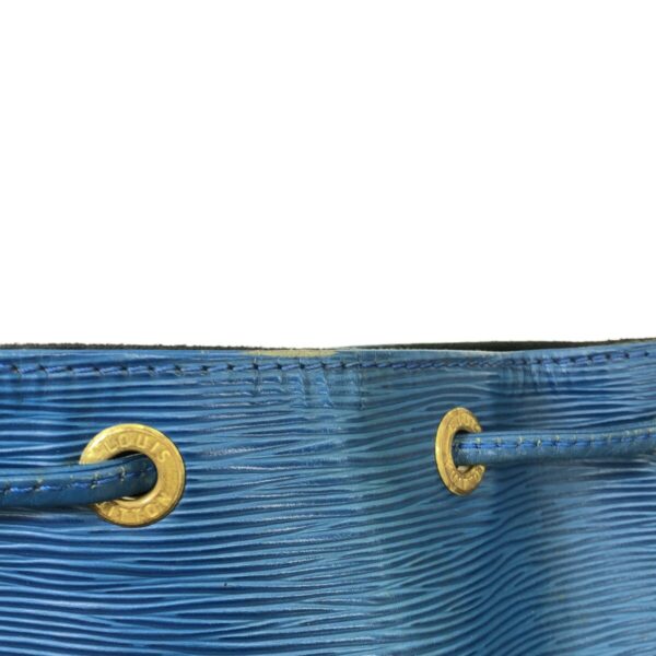 37319493 12 Louis Vuitton Petit Noe Shoulder Bag Toledo Blue Leather