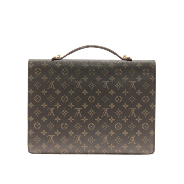 37319516 3 Louis Vuitton Porte Document Man Bandouliere Bag Monogram Canvas