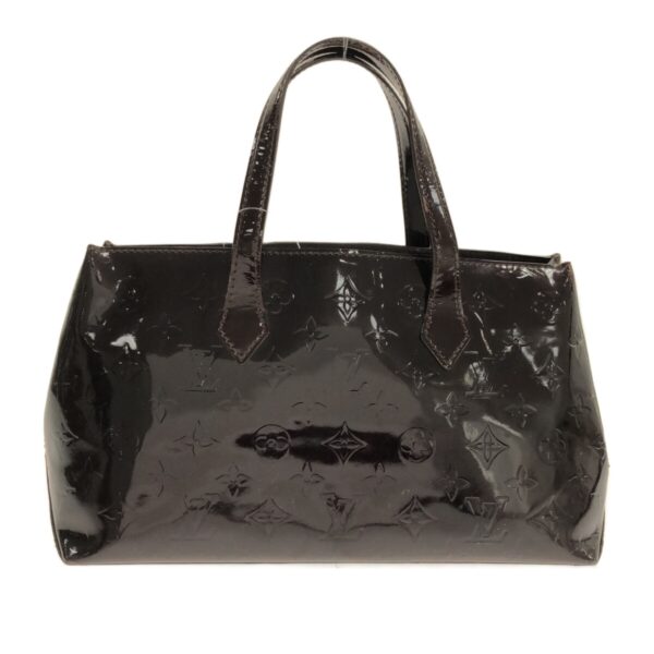 37319533 3 Louis Vuitton Wilshire PM Tote Bag Amarant Patent Leather