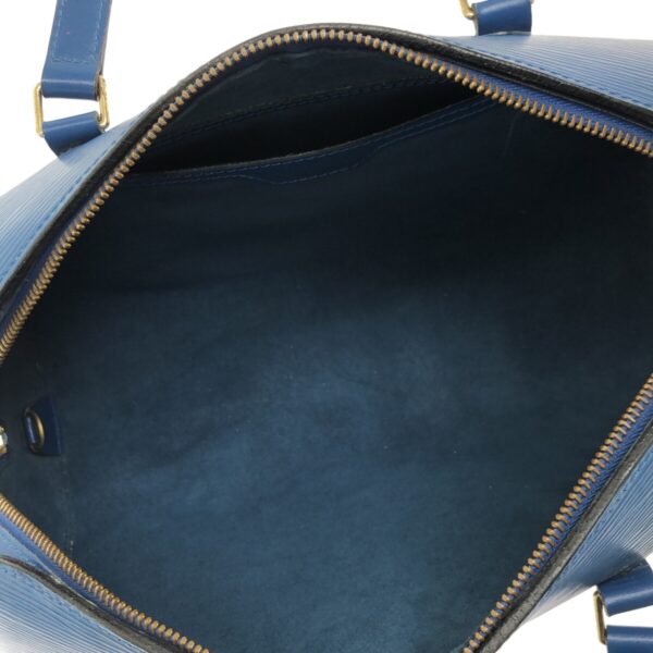 37319539 6 Louis Vuitton Soufflot Handbag Toledo Blue Leather