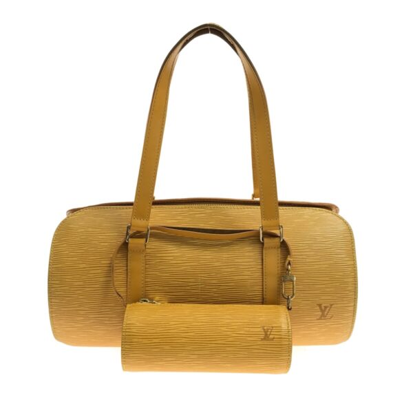 37319540 1 Louis Vuitton Soufflot Handbag Jaune Leather