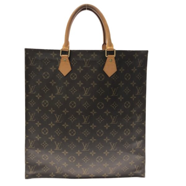 37319736 1 Louis Vuitton Sac Plat Handbag Monogram Canvas