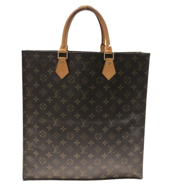 37319736 3 Louis Vuitton Sac Plat Handbag Monogram Canvas