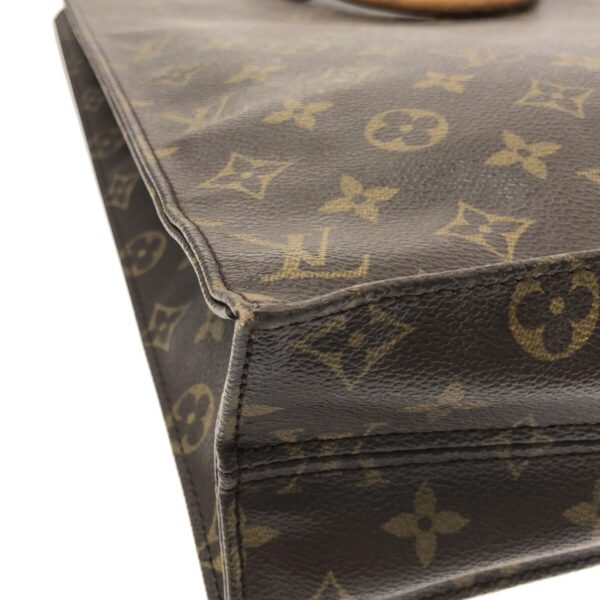 37319736 5 Louis Vuitton Sac Plat Handbag Monogram Canvas