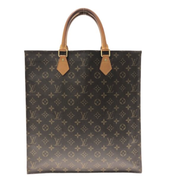 37319737 1 Louis Vuitton Sac Plat Handbag Monogram Canvas