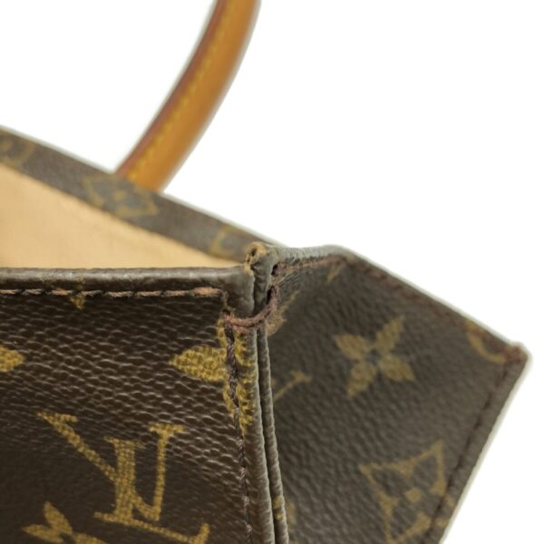 37319737 14 Louis Vuitton Sac Plat Handbag Monogram Canvas