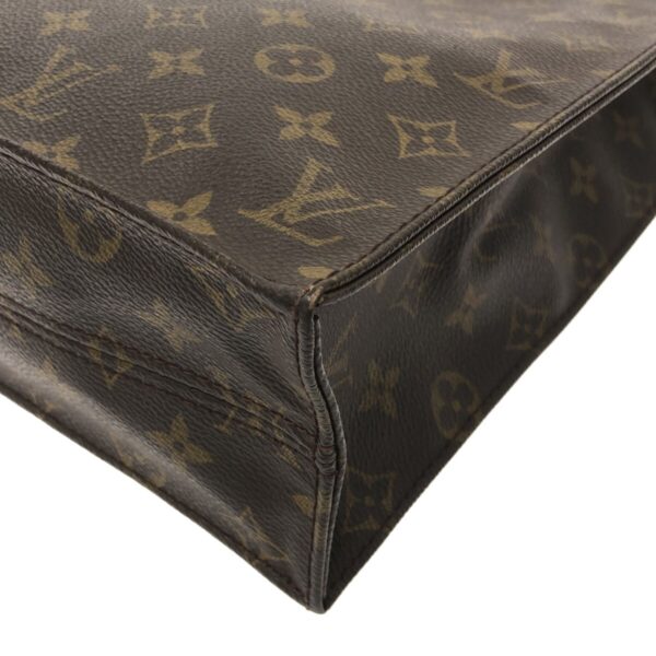 37319737 5 Louis Vuitton Sac Plat Handbag Monogram Canvas