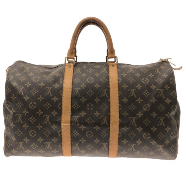 37319739 3 Louis Vuitton Keepall 50 Bag Monogram Canvas