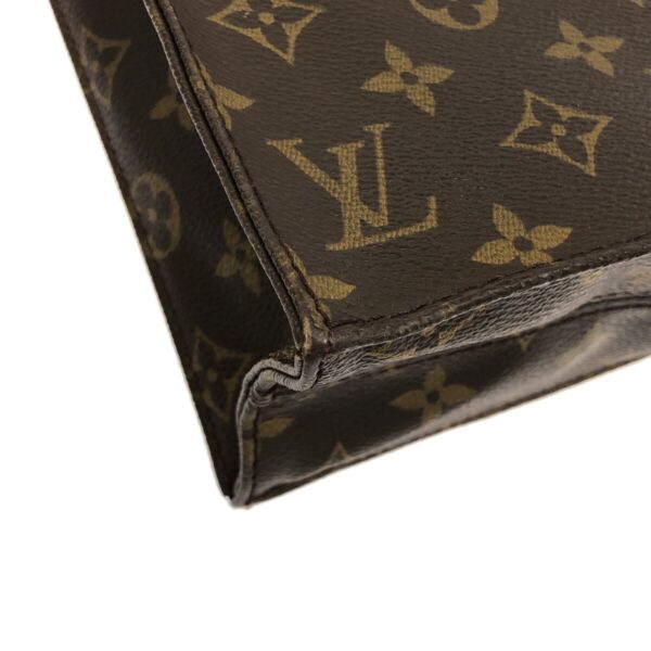 37319755 5 Louis Vuitton Sac Plat Handbag Monogram Canvas