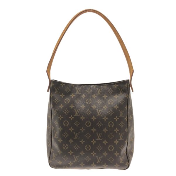 37319867 1 Louis Vuitton Looping Shoulder Bag Monogram Canvas