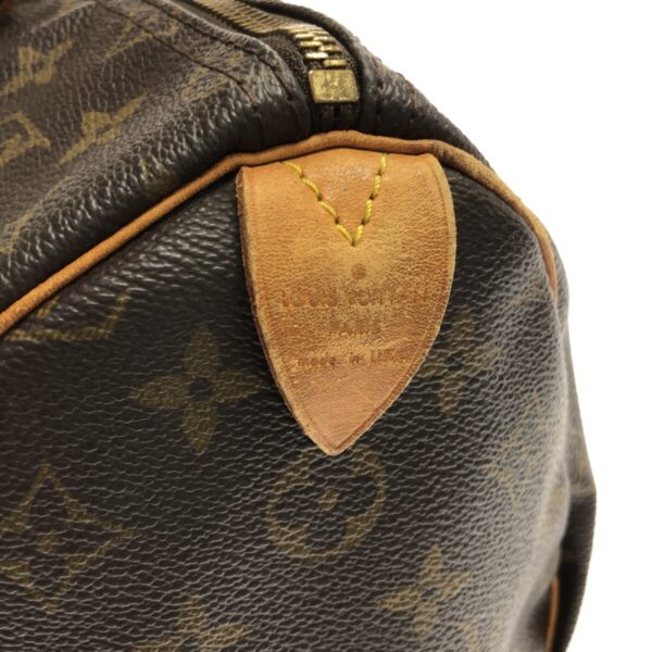 37319880 7 Louis Vuitton Speedy 35 Handbag Monogram Canvas