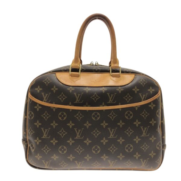 37319898 1 Louis Vuitton Deauville Handbag Monogram Canvas