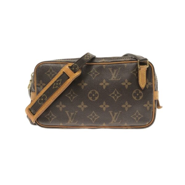 37319912 1 Louis Vuitton Pochette Marly Bandouliere Shoulder Bag Monogram Canvas