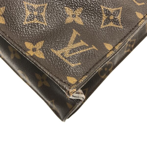 37319934 5 Louis Vuitton Sac Plat Handbag Monogram Canvas