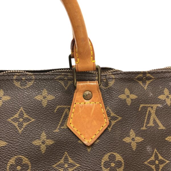 37319947 10 Louis Vuitton Speedy 35 Handbag Monogram Canvas