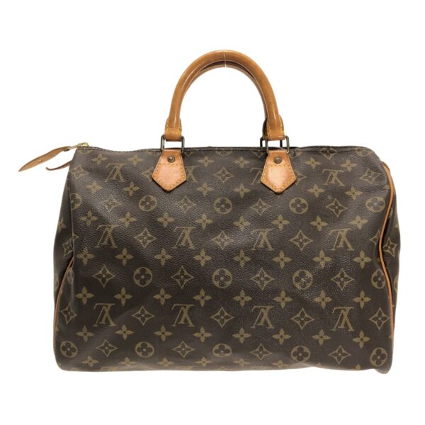 37319947 3 Louis Vuitton Speedy 35 Handbag Monogram Canvas