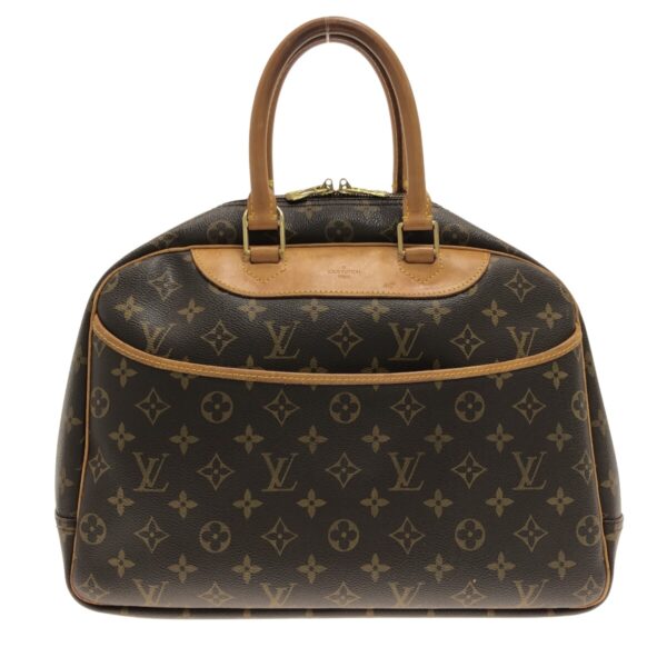 37320537 1 Louis Vuitton Deauville Handbag Monogram Canvas