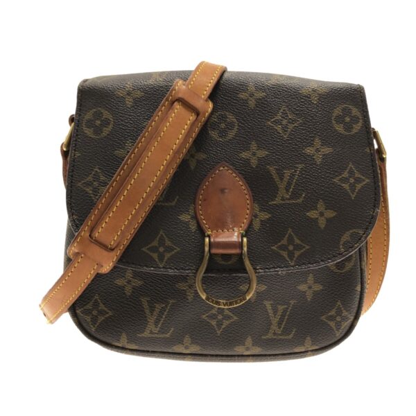 37320541 1 Louis Vuitton Saint Cloud MM Shoulder Bag Monogram Canvas