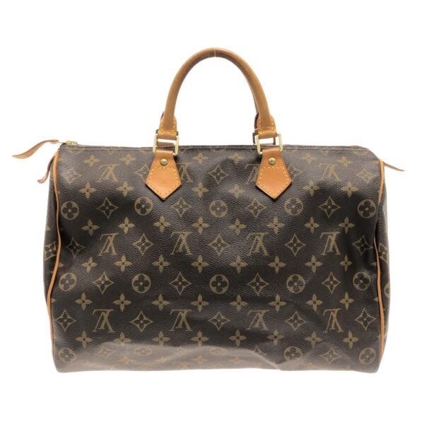 37320704 3 Louis Vuitton Speedy 35 Handbag Monogram Canvas