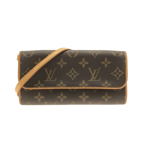 37320740 1 Louis Vuitton Pochette Twin PM Shoulder Bag Monogram Canvas