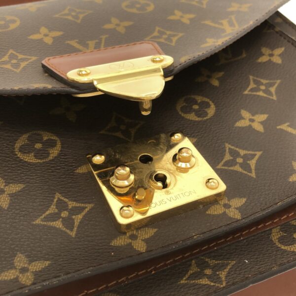 37320757 11 Louis Vuitton Monceau Handbag Monogram Canvas