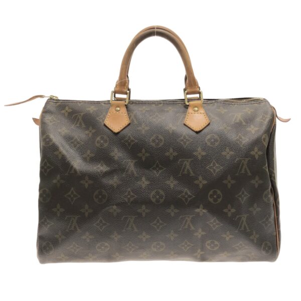 37320870 3 Louis Vuitton Speedy 35 Handbag Monogram Canvas