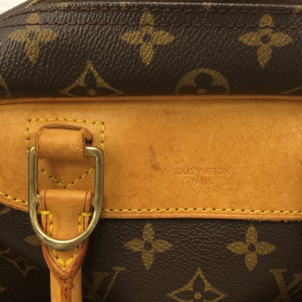 37320896 12 Louis Vuitton Deauville Handbag Monogram Canvas