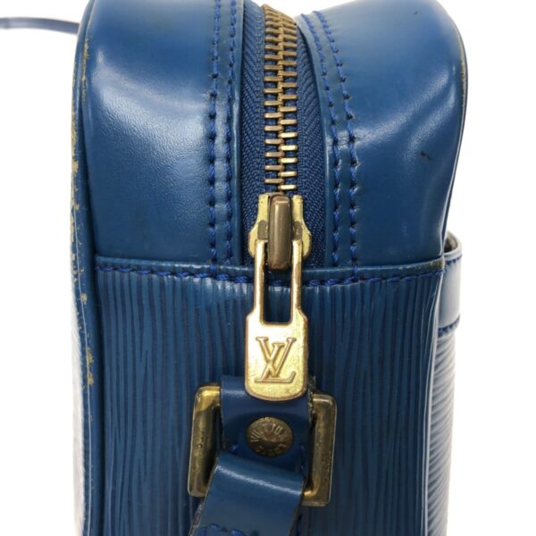 37320943 11 Louis Vuitton Trocadero 27 Shoulder Bag Toledo Blue Leather